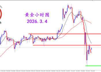 2026.3.4 图文交易计划：黄金大幅下行 短期波动极端